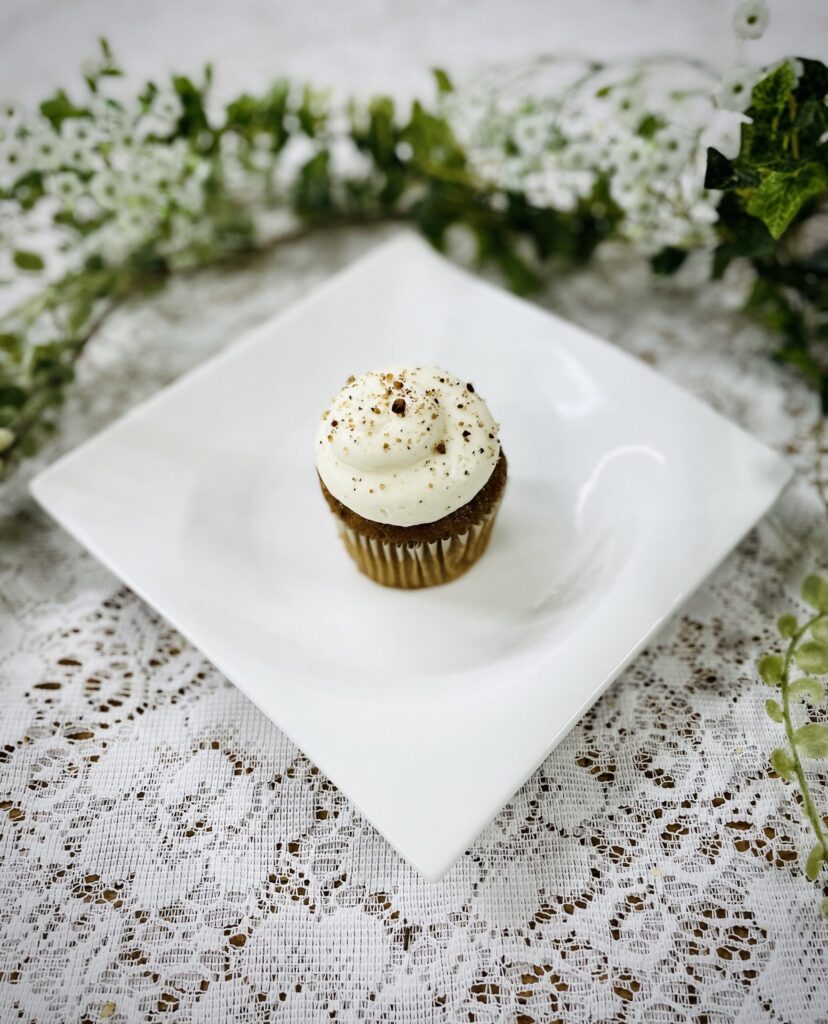 Carrot Cake Cupcake with Cream Cheese Icing